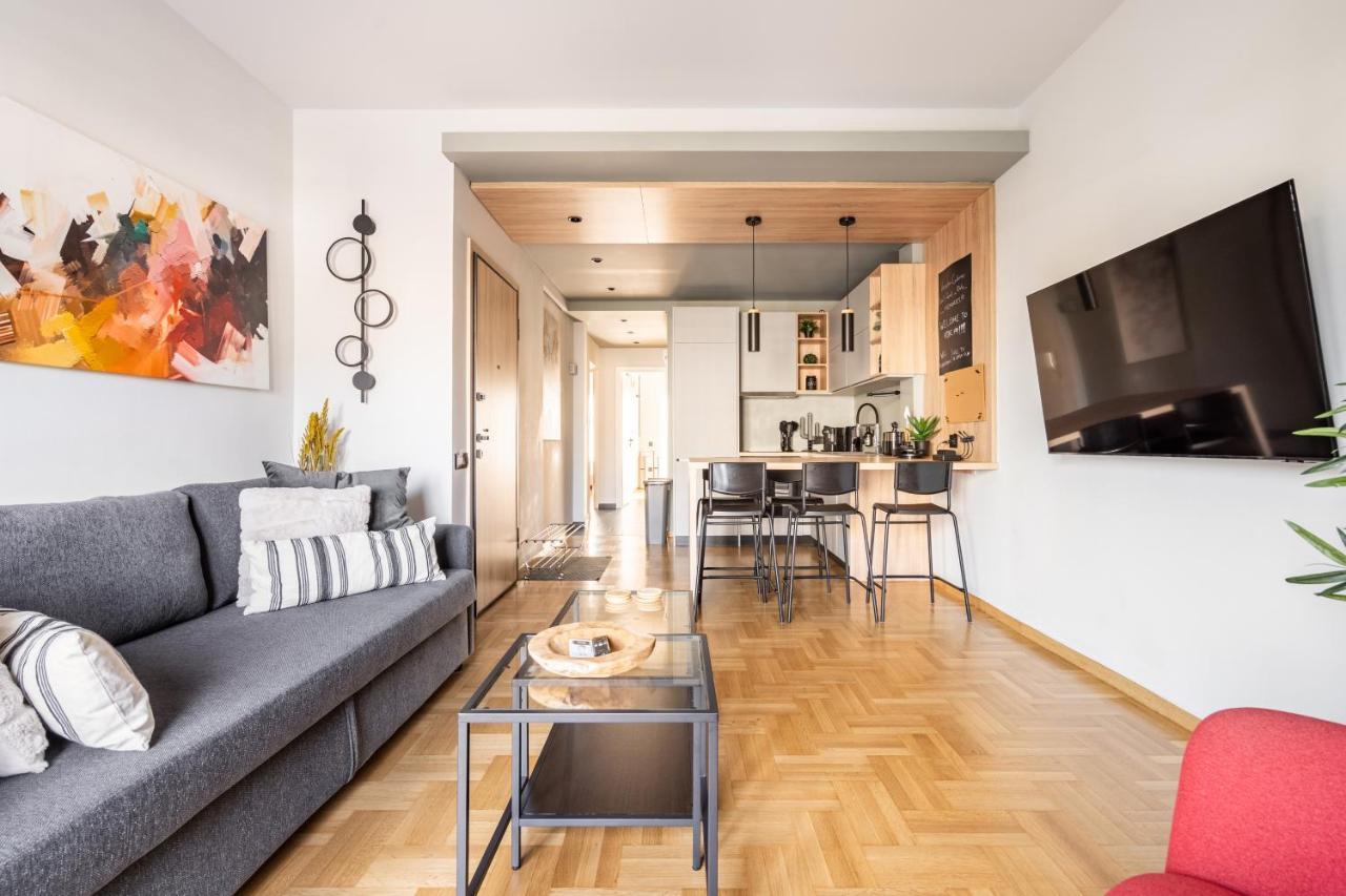 Athena Blue Lux Apartments 2Br 2Ba With City Skyline View, Near Kolonaki Athens Ngoại thất bức ảnh